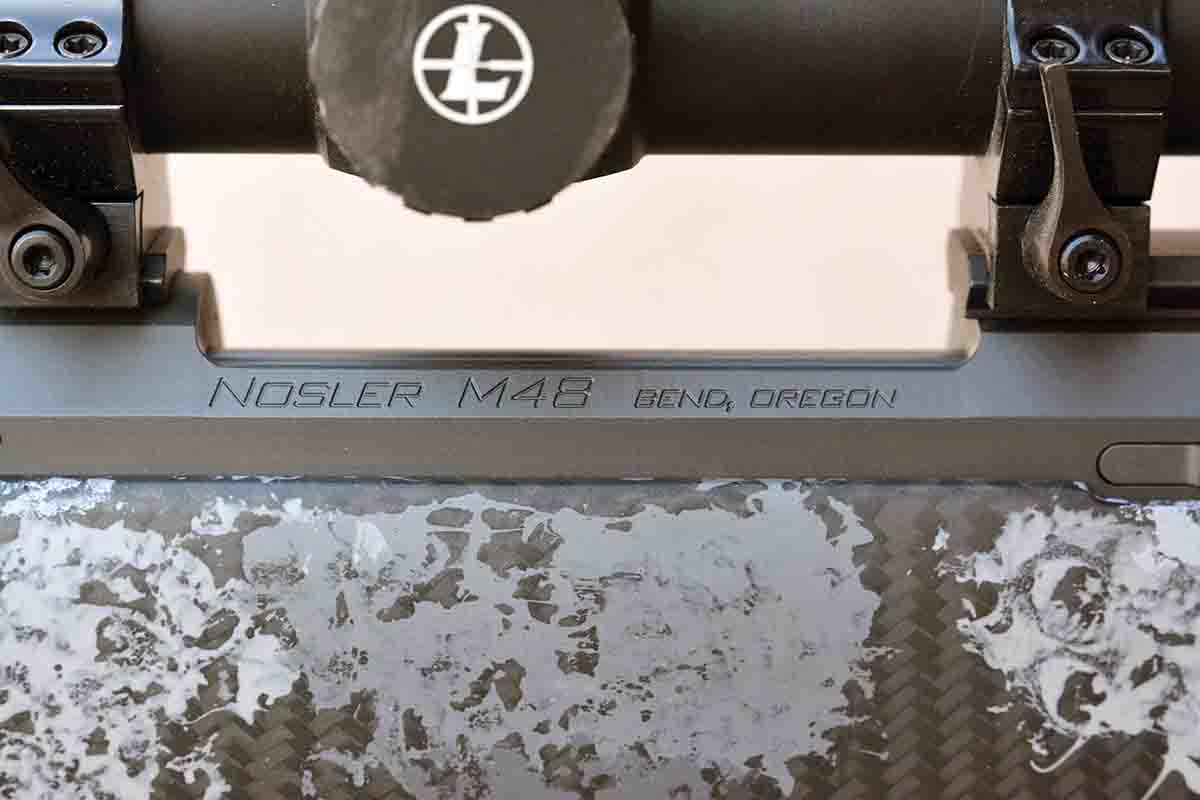 Nosler Model 48 rifles are manufactured in Bend, Oregon, U.S.A.